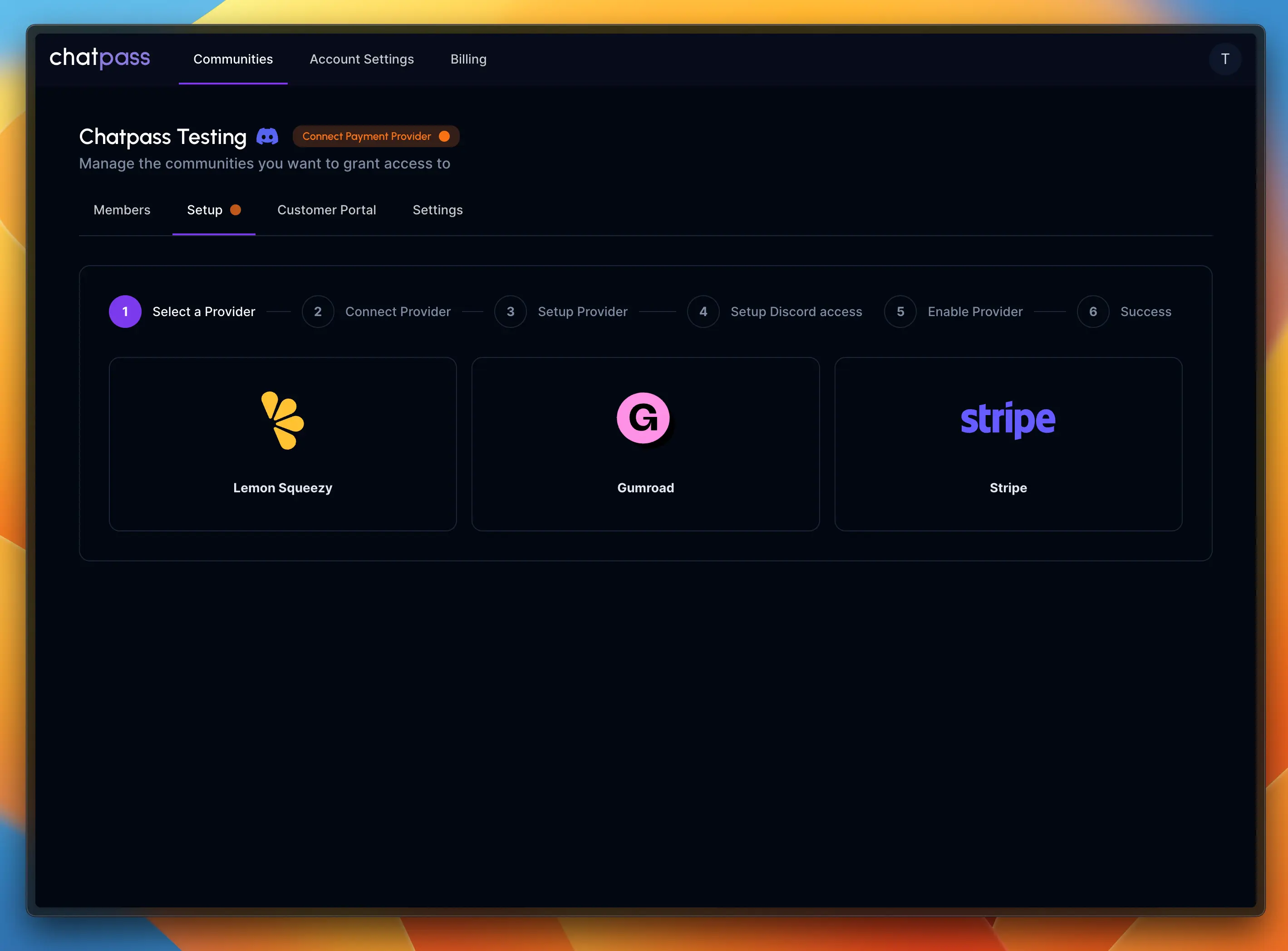Connect your payment gateway with Chatpass